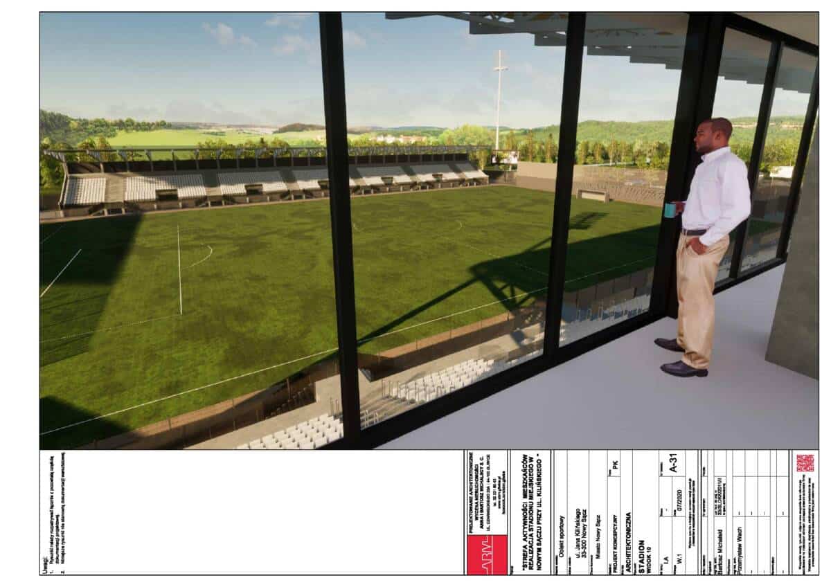 trzeci przetarg na realizację stadionu w Nowym Sączu
