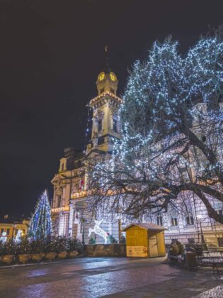 iluminacja Nowego Sącza 2021