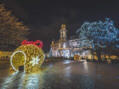 świąteczna iluminacja Nowego Sącza 2021