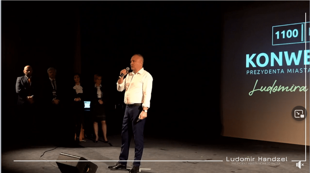 prezydent Nowego Sącza Handzel