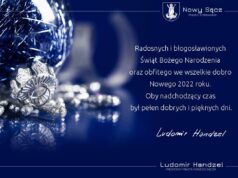 Życzenia od Ludomira Handzla, Prezydenta Miasta Nowego Sącza