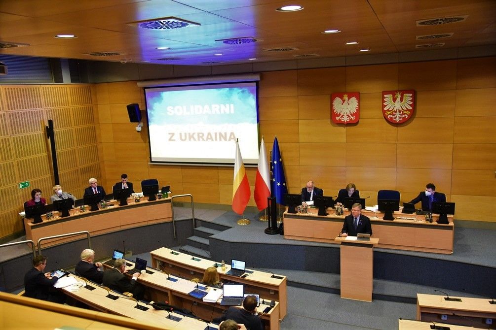 Radni Województwa Małopolskiego jednogłośnie stanowisko wobec agresji Rosji na Ukrainę