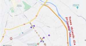 Skrzyżowanie ul. Traugutta z Nawojowską zamknięte nieco dłużej