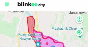 Hulajnogi do wynajęcia na minuty wjeżdżają do Nowego Sącza