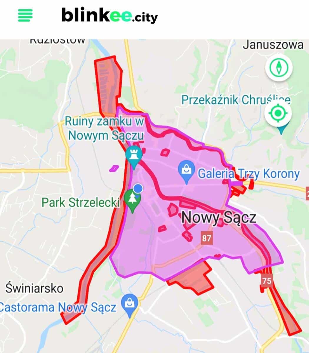 hulajnogi w Nowym Sączu