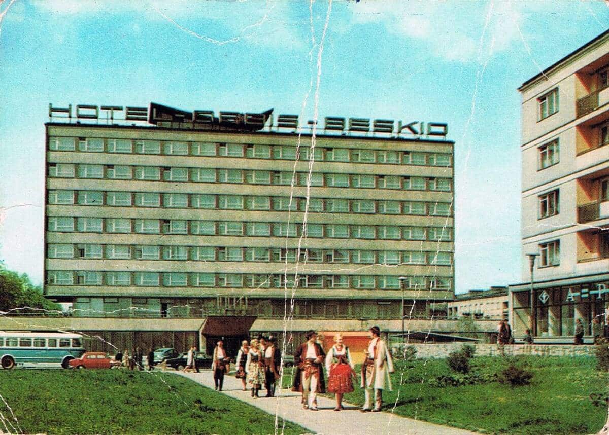 Hotel Orbisu w Nowym Sączu, lata 70