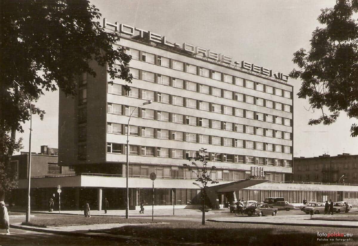 Nowy Sącz, Hotel Orbis - Beskid ok. 1970.