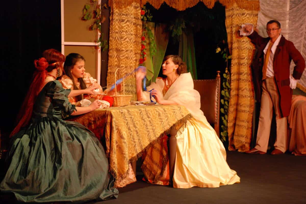 II Spotkanie Sentymentalne Rodziny Teatru Robotniczego. "Śluby panieńskie" 2008 - fot. Paweł Więcławek