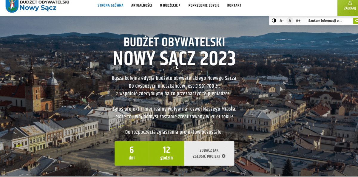 BO Nowy Sącz 2023