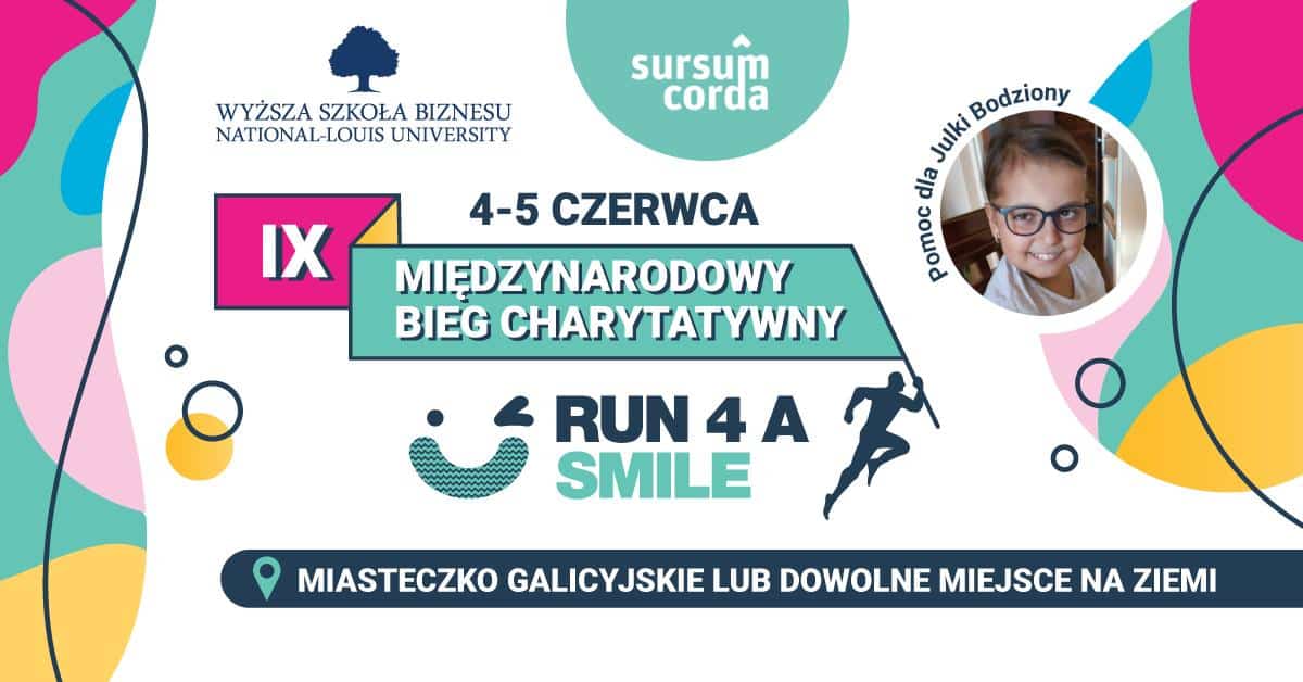 IX Międzynarodowy Bieg Charytatywny Run 4 a Smile 2022
