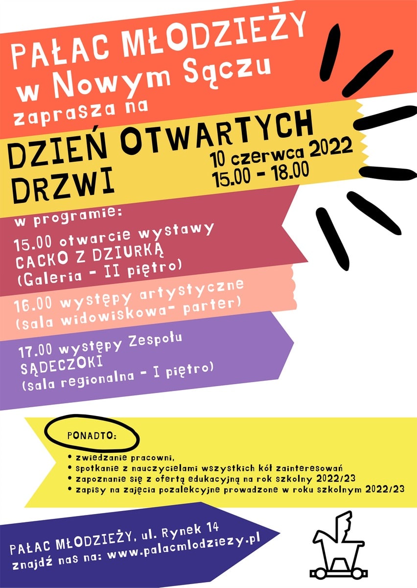 Pałac Młodzieży dzień otwarty