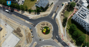 Rondo pod szpitalem gotowe po remoncie