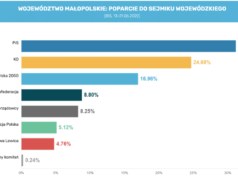 Sondaż IBS: jaki podział mandatów w Sejmiku Województwa Małopolskiego?