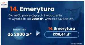 Rozpoczęły się wypłaty czternastych emerytur