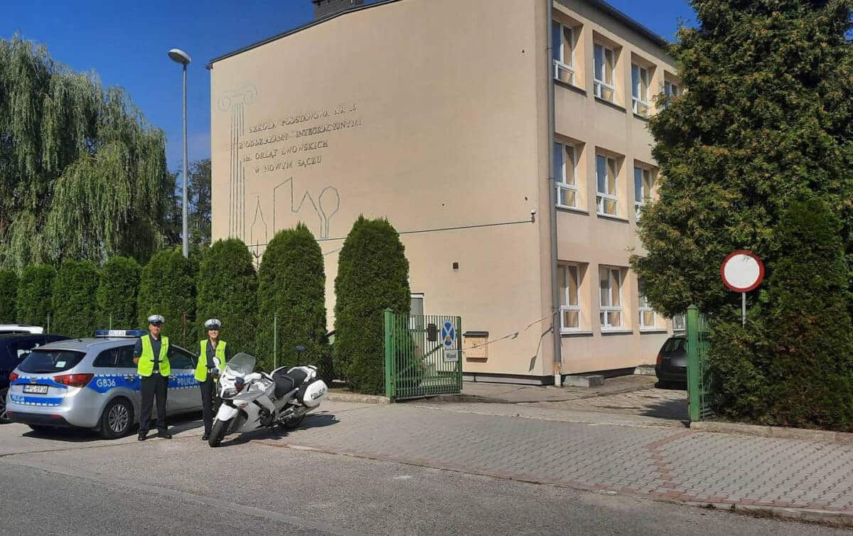bezpieczna droga do szkoły nowy sącz 2023
