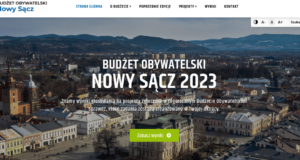 budżet obywatelski nowego sacza 2023