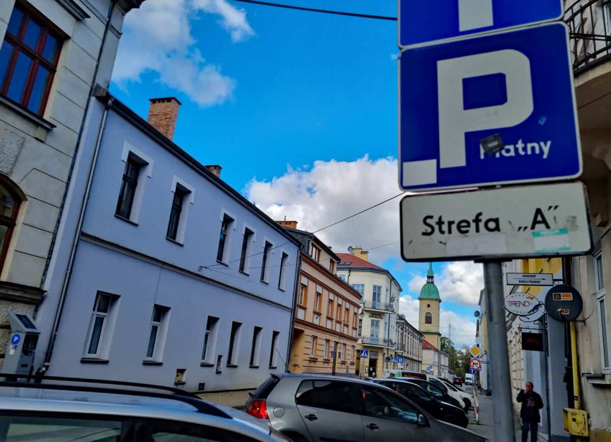 strefy parkowania Nowy Sącz