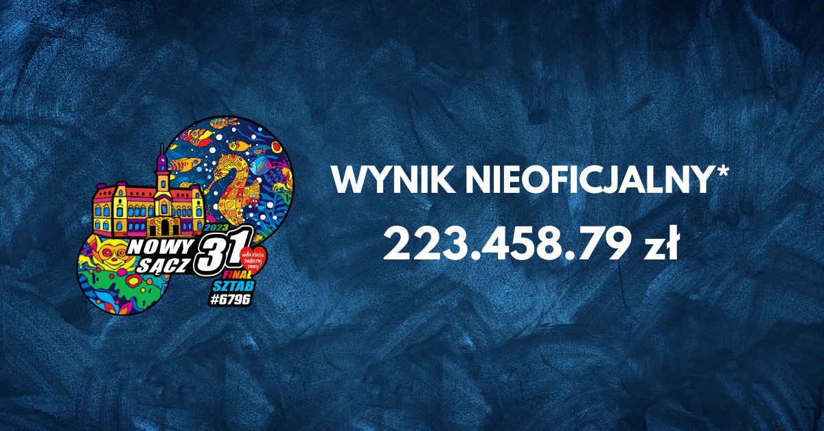 WOŚP Nowy Sącz 2023