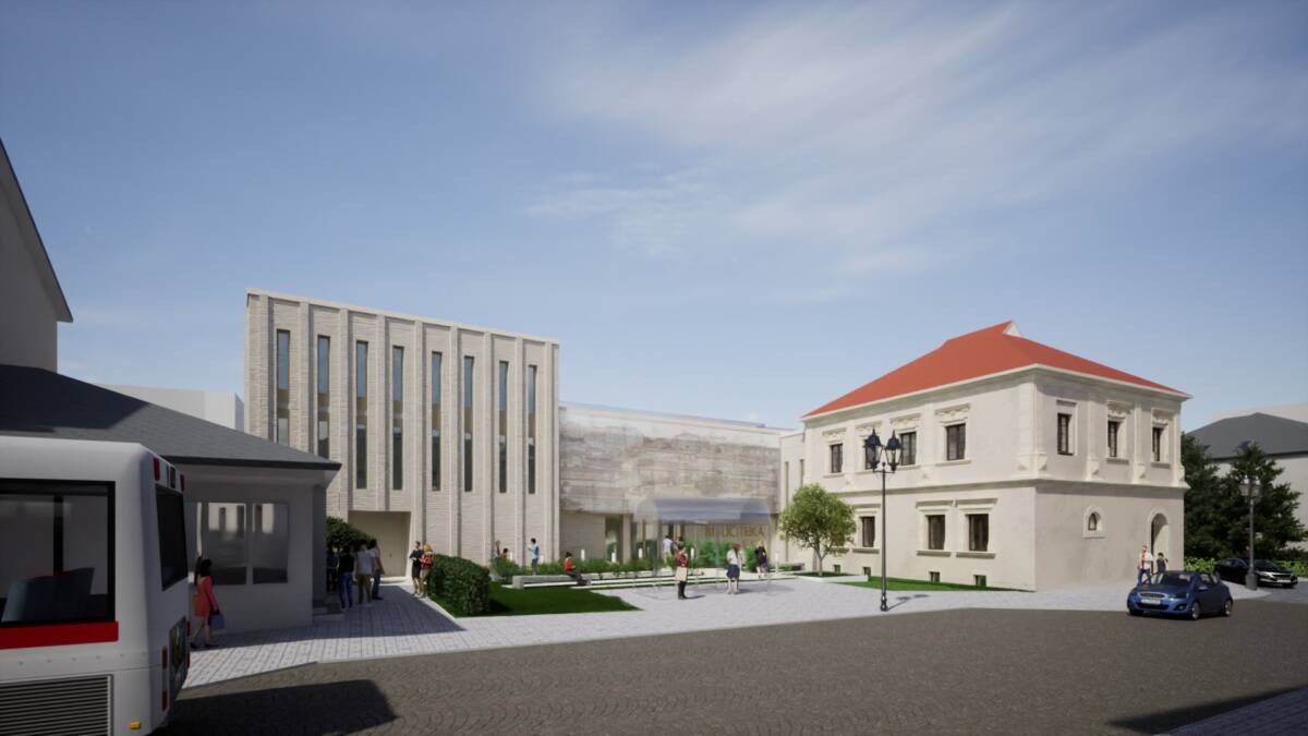rozbudowa sądeckiej biblioteki - koncepcja
