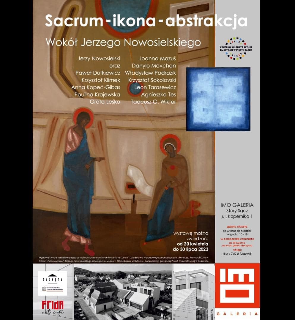 IMO Galeria w Starym Sączu wystawa Wokół Jerzego Nowosielskiego