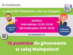 6. edycja Budżetu Obywatelskiego Województwa Małopolskiego. Rozpoczęło się głosowanie
