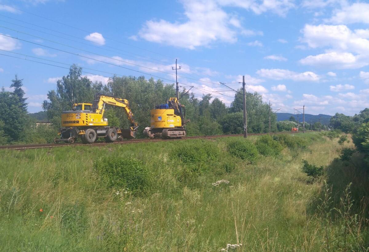 Nowy Sącz Gorzków przystanek budowa