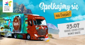 Wawel Truck – interaktywna ciężarówka ze słodyczami – zaparkuje w Nowym Sączu