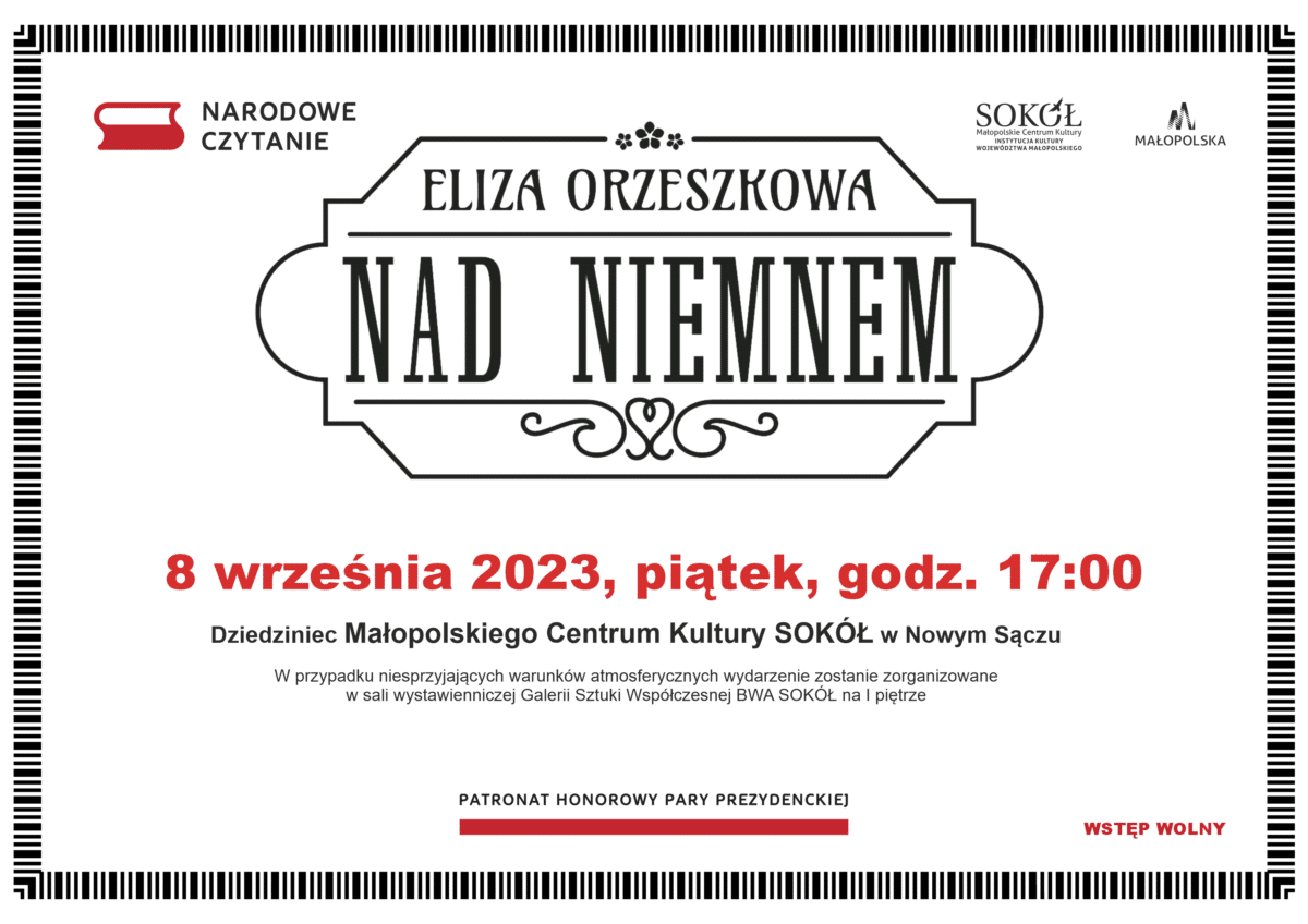 Narodowe Czytanie 2023 w Nowym Sączu