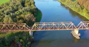 Nowy Sącz most kolejowy przed rozbiórką ostatnie fotografie
