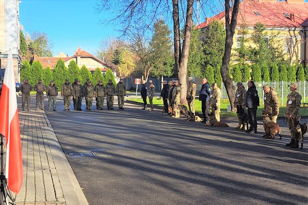 psy saperskie - przekazanie Ukrainie - KaOSG Nowy Sącz