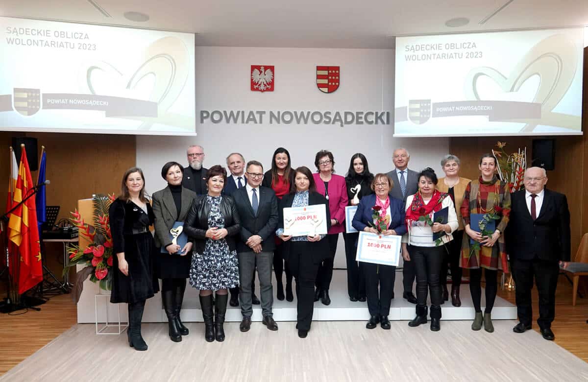 starosta nowosądecki nagrody wolontariusze 2023