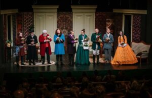 „Wielki człowiek do małych interesów” premiera spektaklu Towarzystwa Dramatycznego w Nowym Sączu