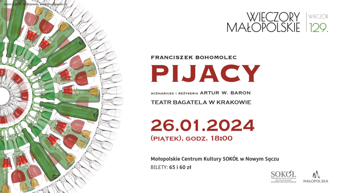 spektakl Pijacy Sącz MCK Sokół 26.01.2024
