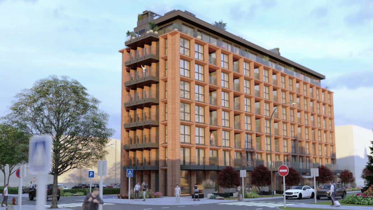 Nowy Sącz Al. Wolności 16 apartamenty mieszkania wizualizacja