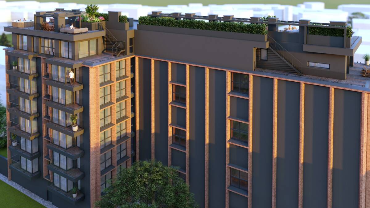 Aleje Wolności apartamenty w Nowym Sączu wizualizacja