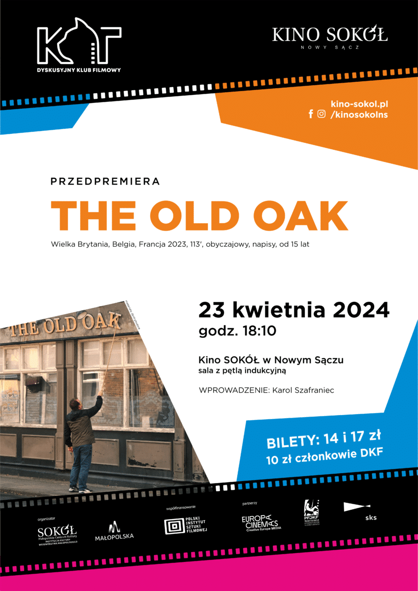 Film The Old Oak w kinie Sokół w ramach DKF KOT