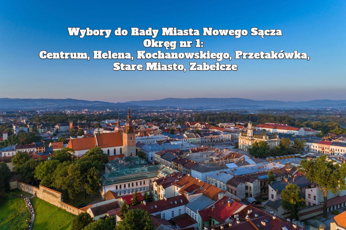 okręg 1 kandydaci Sącz