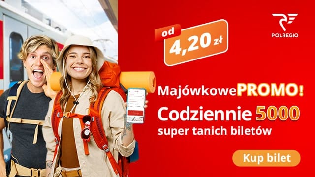 Polregio majówka 2024