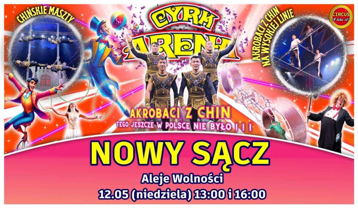 kiedy cyrk w Nowym Sączu