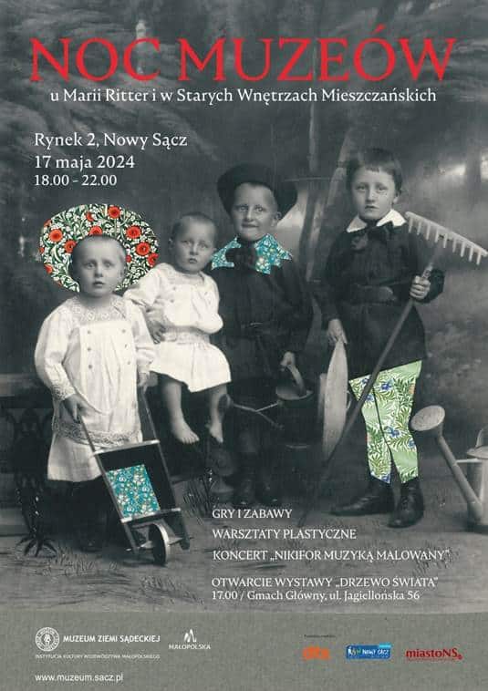 Noc Muzeów 2024 Nowy Sącz Muzeum Ziemi Sądeckiej