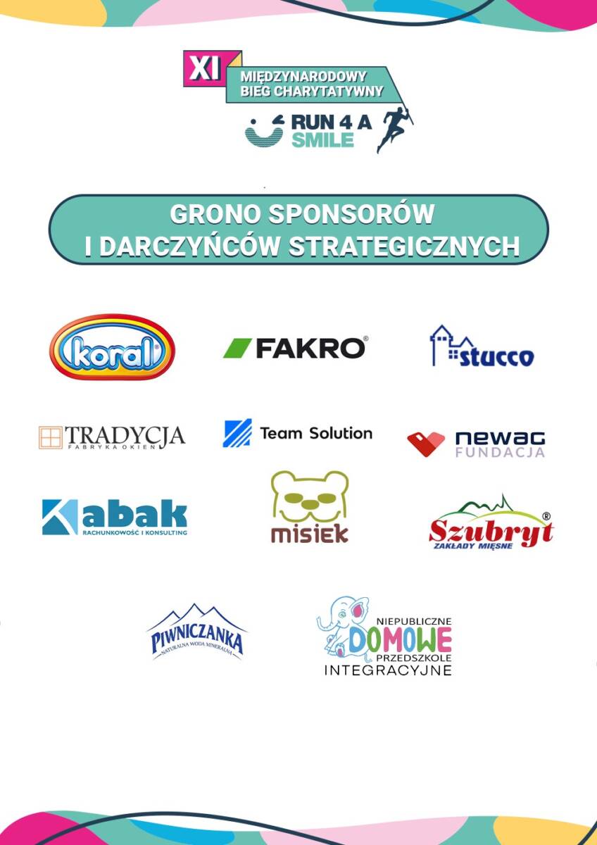 Run 4 smile sponsorzy