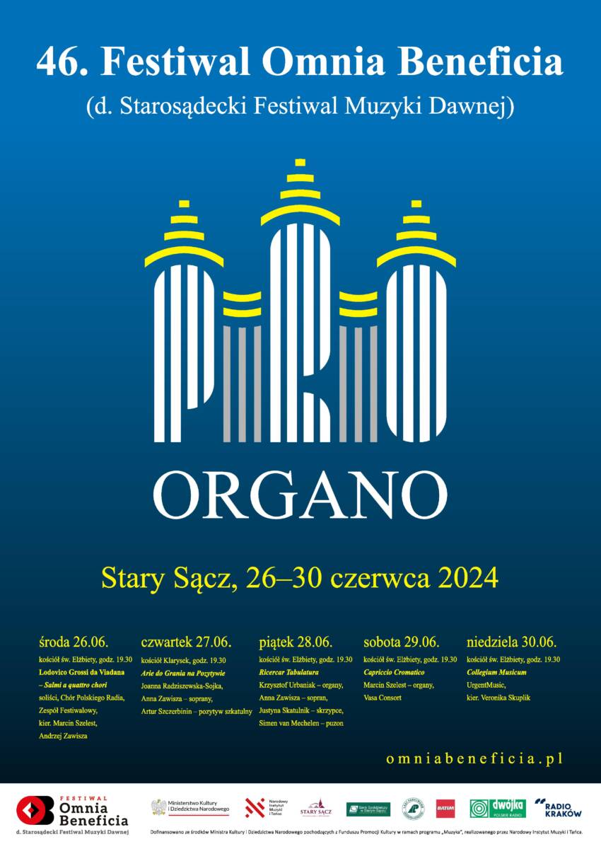 46. Festiwal Omnia Beneficia Stary Sącz 2024
