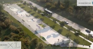 Wizualizacja skateparku w Nowym Sączu