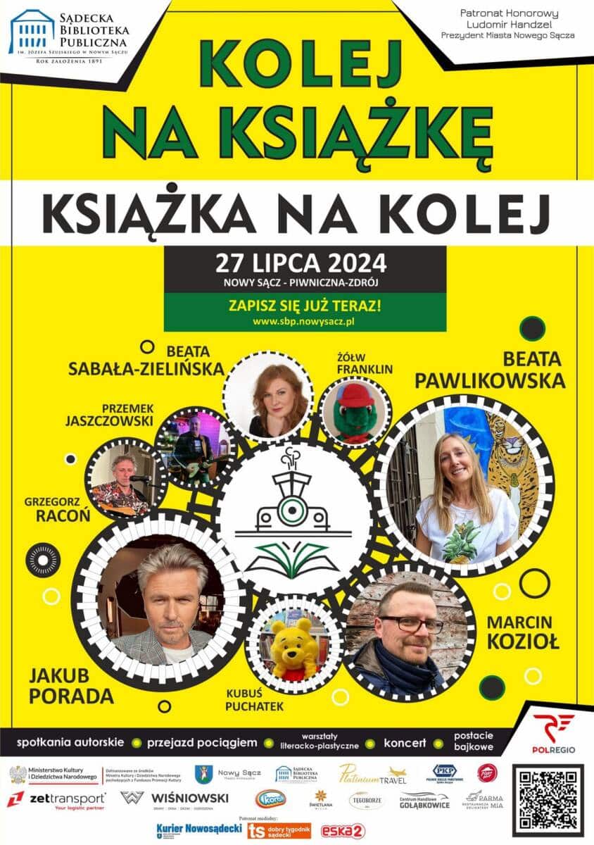 „Kolej na książkę, książka na kolej” 2024 Nowy Sącz - Piwniczna