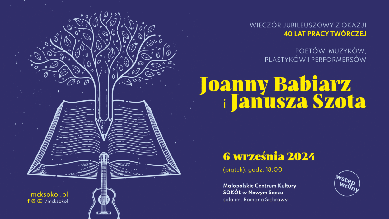 Wieczór Jubileuszowy Joanny Babiarz i Janusza Szota MCK Sokół Nowy Sącz