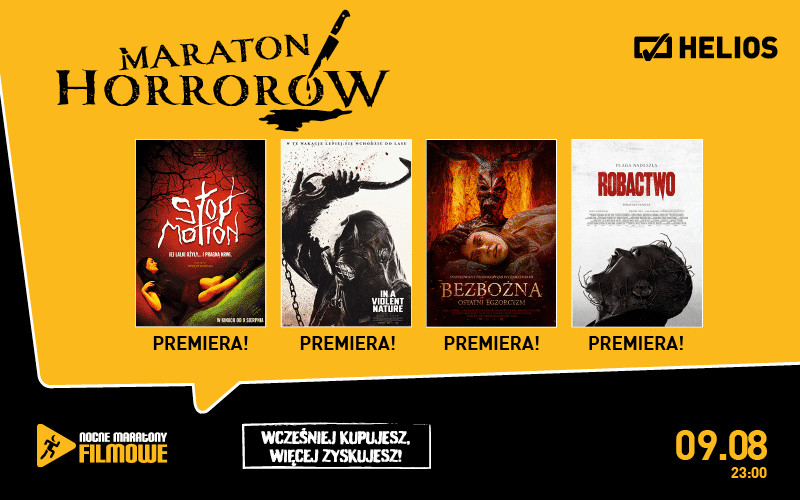 Maraton Horrorów w nowosądeckim kinie Helios