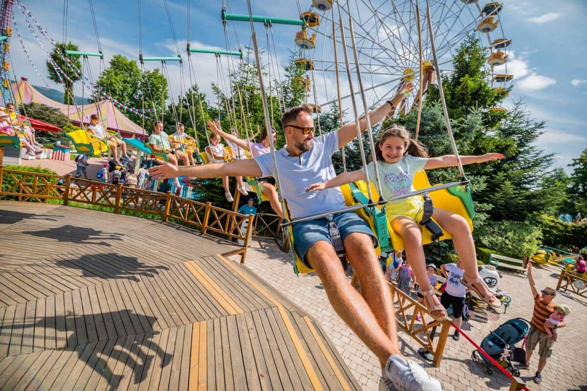 park rozrywki Rabkoland w Rabce-Zdroju