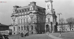 Rynek w Nowym Sączu, lata 50.