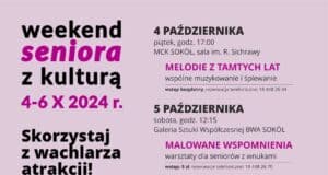 Weekend seniora z kulturą 2024