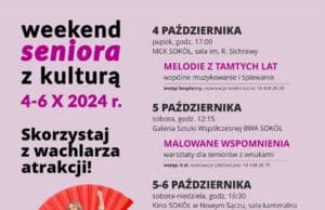 Weekend seniora z kulturą 2024